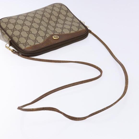 GUCCI GG Supreme Web Sherry Line Shoulder Bag Pvc Beige 97 02 068 - Picture 7 of 13